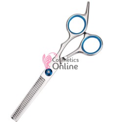 Foarfeca de coafor pentru Filat  cu surub Argintie de 6,0 uz Profesional Cod S6-2 - 01296